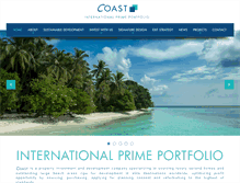 Tablet Screenshot of coastprimeportfolio.com